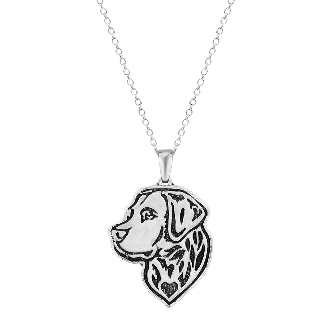 Kinitial Handmade Labrador Retriever Pendant Necklace Jewelry femme Choker Puppy and Pet Lovers For Girl Gift | Украшения и