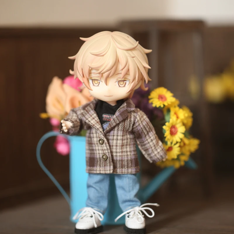 Ручная работа, повседневный костюм, кукольная одежда, пальто для ob11, боди 9, GSC, глина, Молли, piccodo, аксессуары для кукол