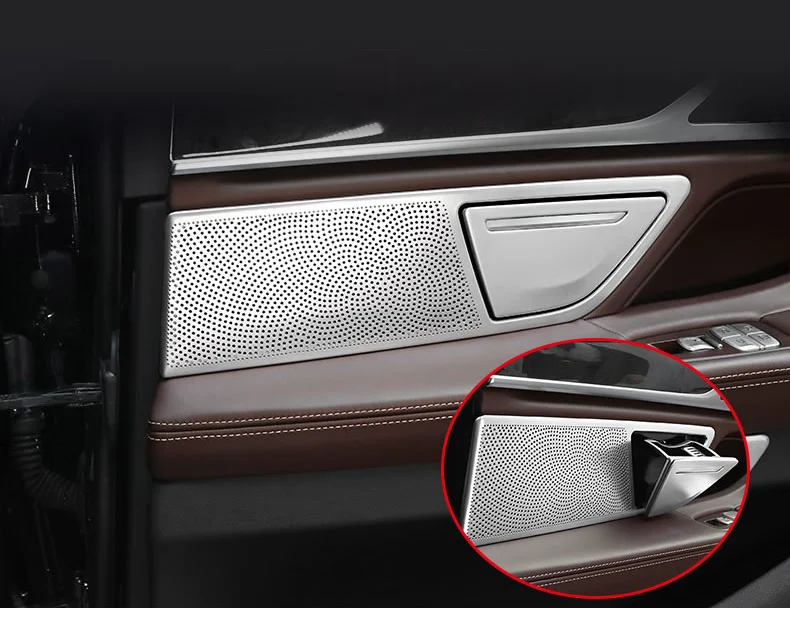 Чехол из алюминиевого сплава для BMW 7 Series G11 G12 2016 2020 серебристый чехол