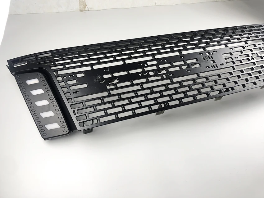 ABS черный гоночный гриль для Ranger T6 txl пикап 2012 2013 2014 | Автомобили и мотоциклы