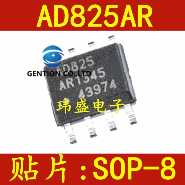 

10 шт. AD825 AD825A AD825AR AD825ARZ лапками углублением SOP-8 в наличии 100% новый и оригинальный