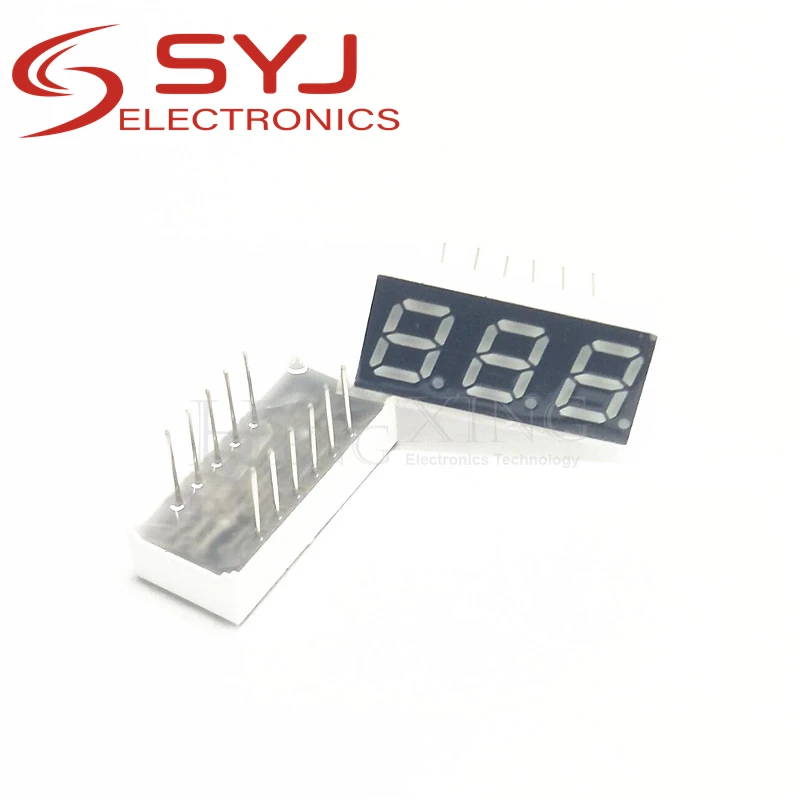 5pcs/lot Digital tube segment common Cathode Red 3 Bit digital Tube 0.36 inch 11 needles LED Display 3631AS | Электронные