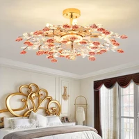 2021 new living room chandelier European style bedroom room art designer creative personality restaurant Nordic chandelier