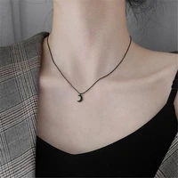 classic charming black moon necklace new womens necklace sexy girl pendant necklace womens jewelry wholesale jewelry