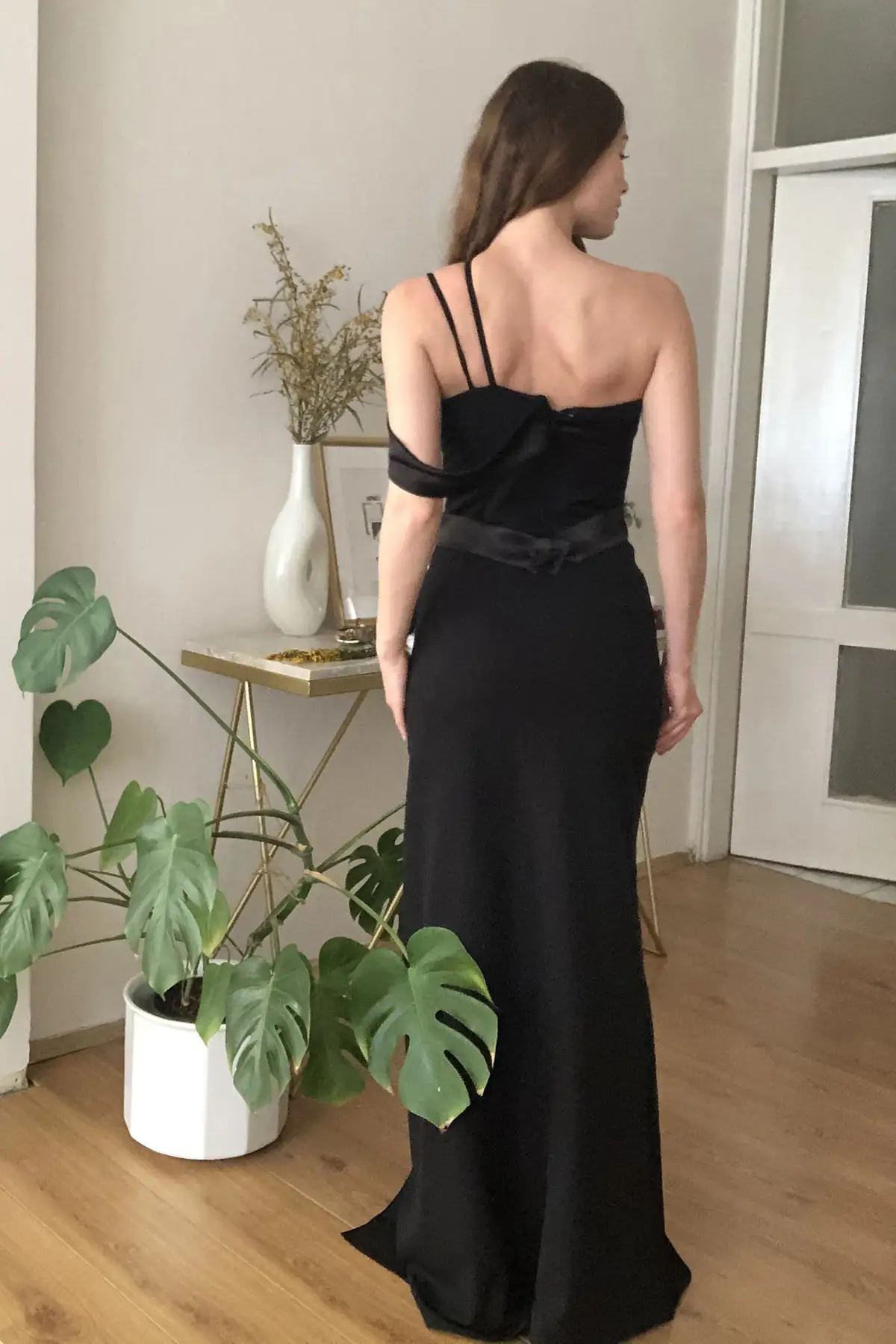 Trendyol Collar Detail Evening Dress &amp Prom Gown TPRSS20AE0254 | Свадьбы и торжества
