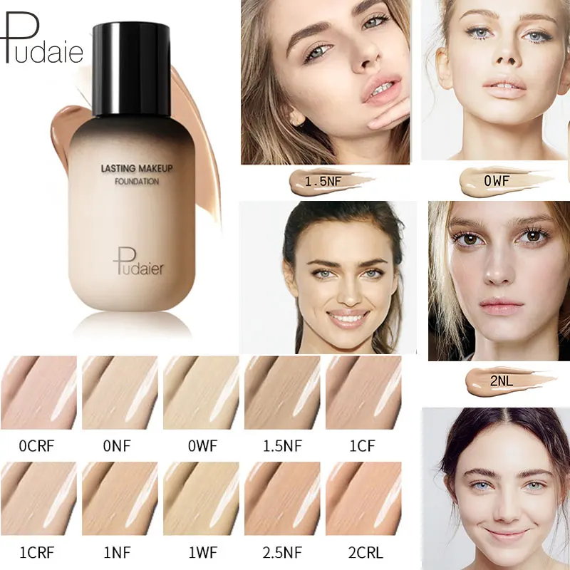 Pudaier 40 мл Профессиональный тональный крем для макияжа матовая Тональная основа