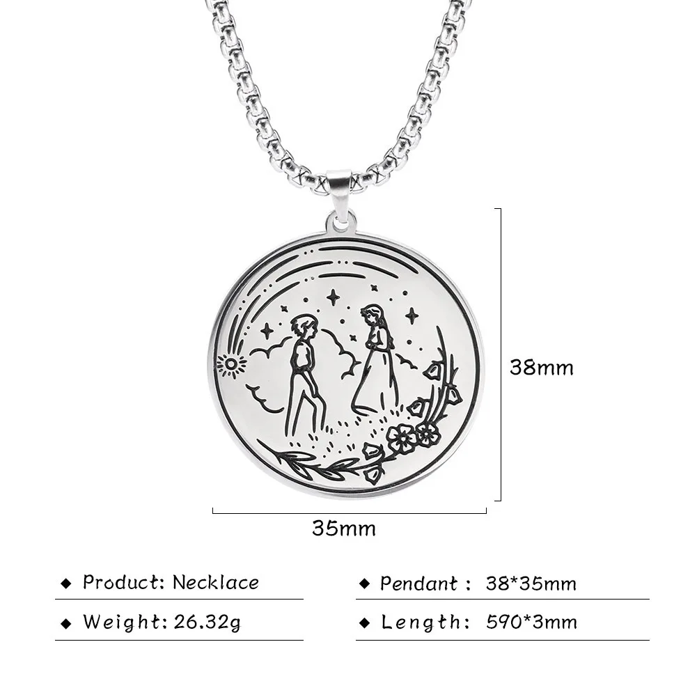 LIKGREAT ювелирные изделия из нержавеющей стали повседневные спортивные ожерелья с