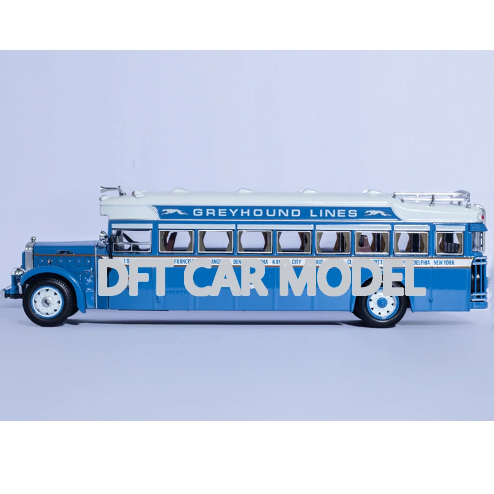 1:50 сплав 1931Greyhound Lines Parlo тренер модель детского игрушечного автобуса оригинальные