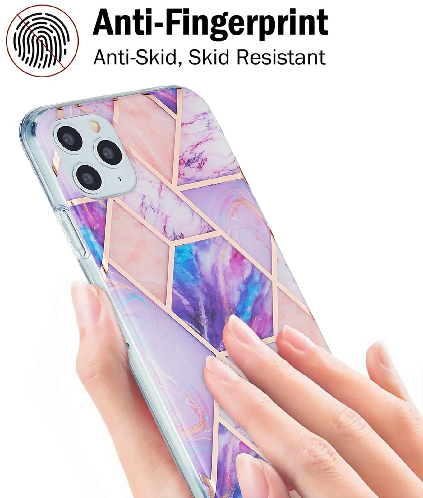 Чехол-накладка для Apple iPhone 12 Pro Мягкий ТПУ с мраморным рисунком мобильный телефон |