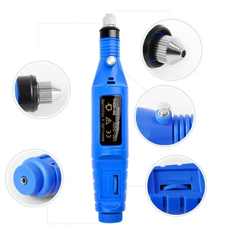 

Portable Nail Polishing Machine, Nail Removal, Polishing and Polishing Manicure Machine, Mini Pen Style Electric Nail Polisher