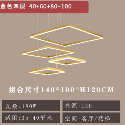 

Postmodern light luxury crystal chandelier living room lamp bedroom atmosphere simple Villa Hotel acrylic Chandelier
