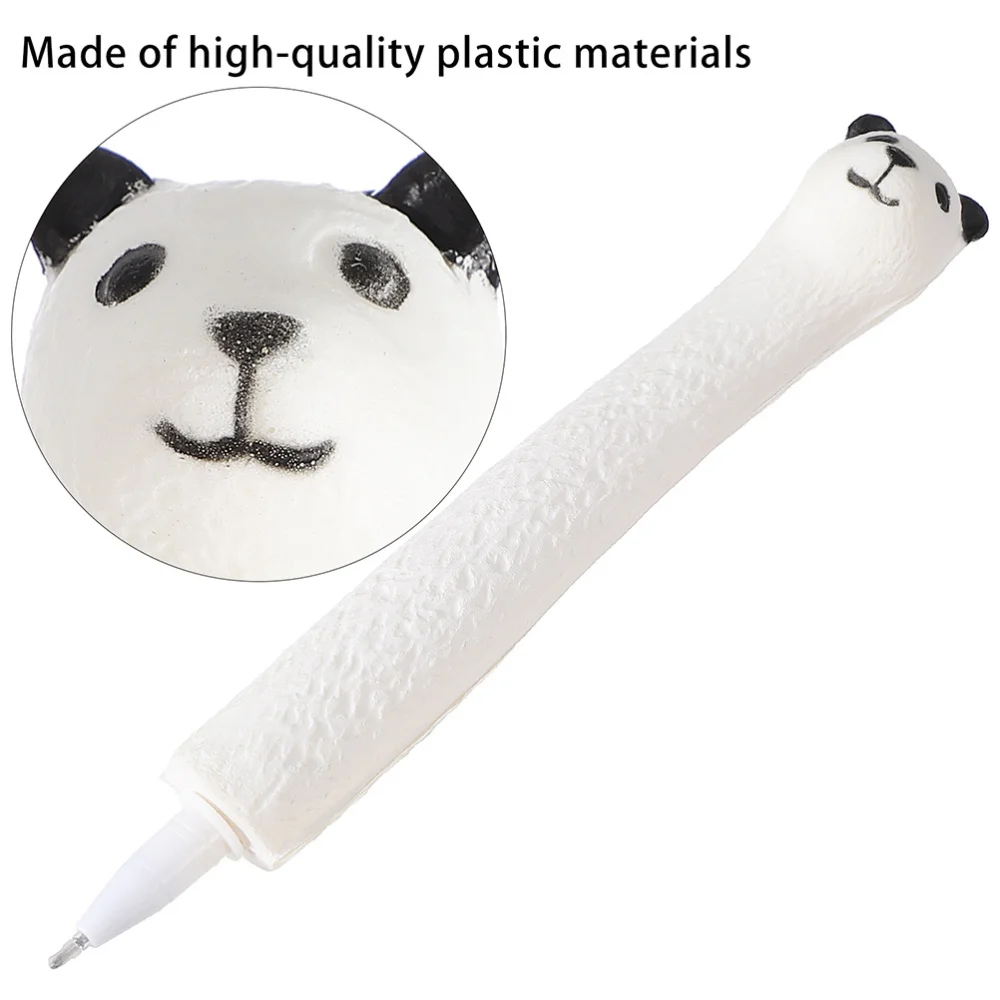 

4pcs Cartoon Pens Lovely Students Squeeze Pens Adorable Writing Pens