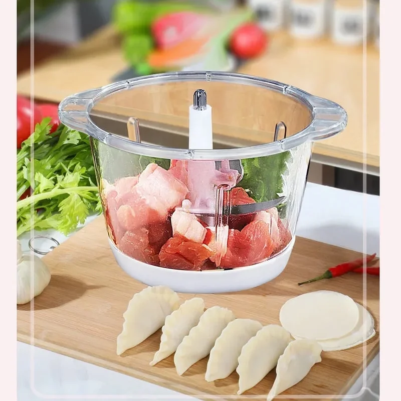 

Household Vegetable Grinder Manual Kitchen Supplies Meat Grinder Dumpling Stuffing Stir Garlic Mashed Garlic Household Stir