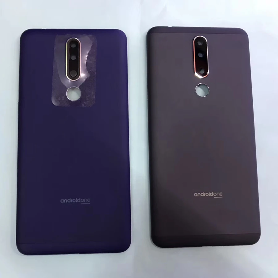 Корпус батареи чехол с крышкой задняя панель Замена для Nokia 3,1 Plus+ объектив камеры Кнопка регулировки громкости