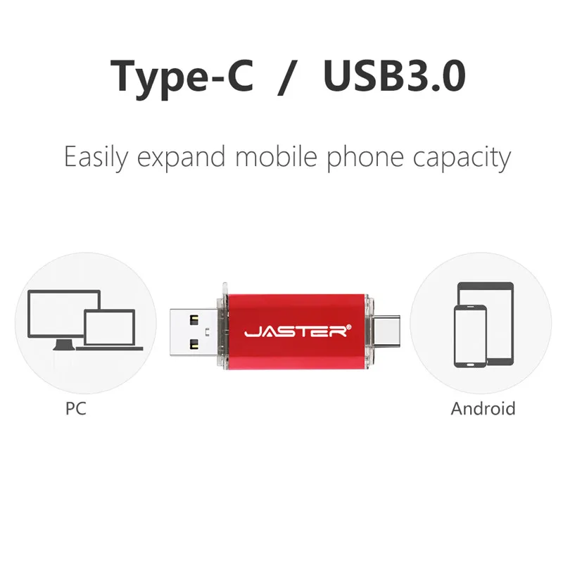Usb флеш-накопитель JASTER OTG 128 ГБ 64 32 16 3 0 | Компьютеры и офис