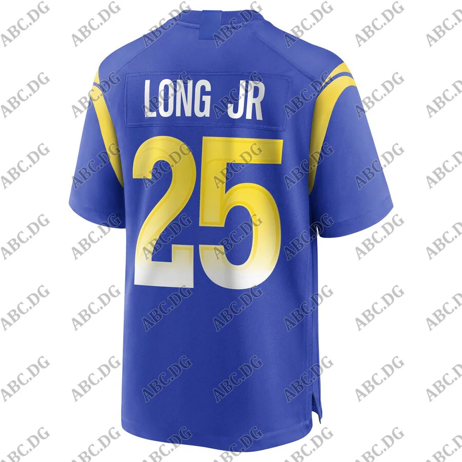 

Customized Stitch American Football Jersey Men Women Kid Youth Los Angeles David Long Jr. Royal Game Jersey