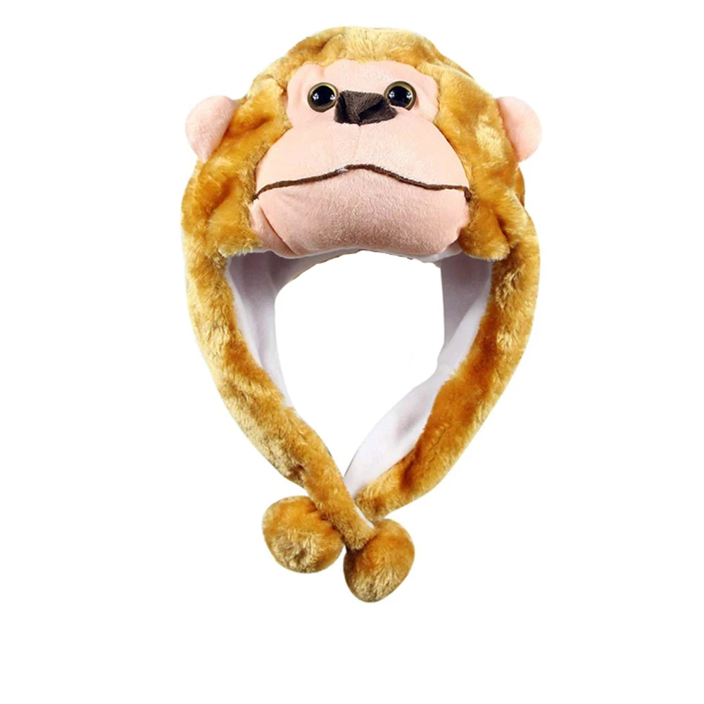 

Cartoon Plush Animal Penguin Fuzzy Warm Beanie Hat Winter Adult Women Men's Children Kids Boys Girls Fluffy Cosplay Costume