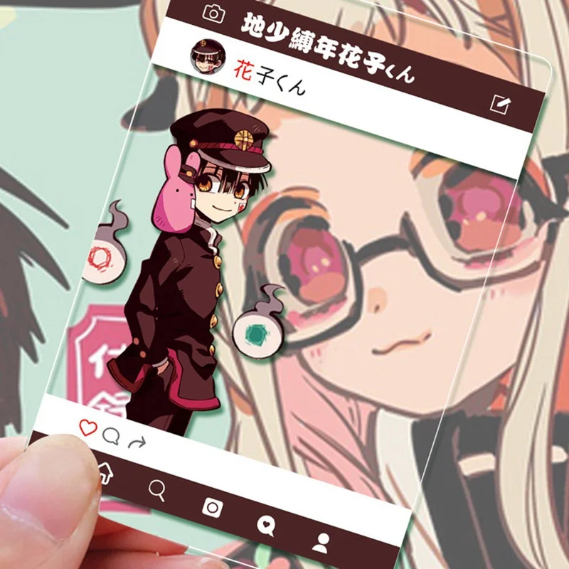 Аниме брелок из акриловой ткани в туалете Jibaku Shounen Hanako Kun Подвесные
