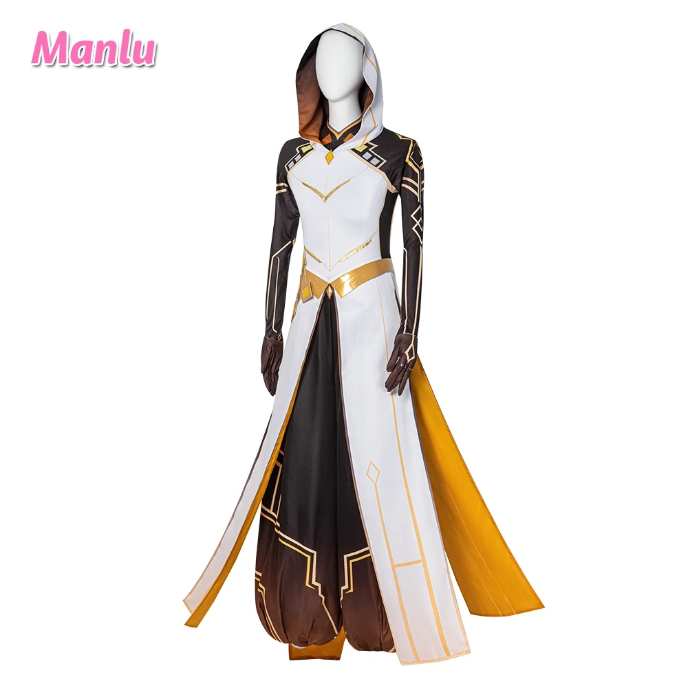 

Genshin Impact Morax Zhongli Game Suit Uniform Zhong Li Cosplay Costume Halloween Party Outfit