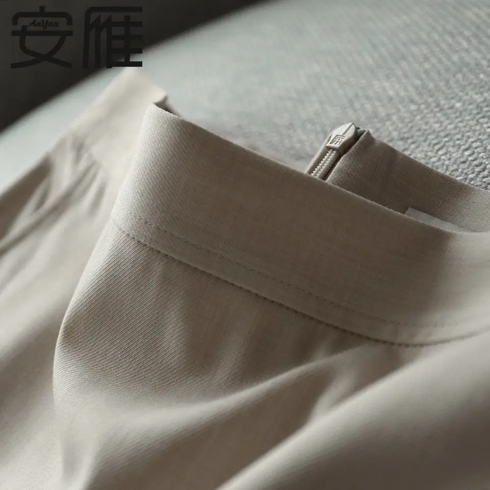 Летние шелковые миди-юбки для женщин корейский английский стиль атласные