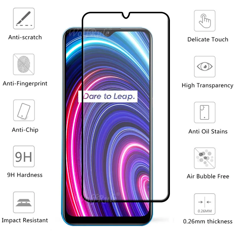4 in 1 for realme c25y glass for oppo realme c25y tempered glass screen protector for realme c25 c25s c21 c21y c25y lens glass free global shipping