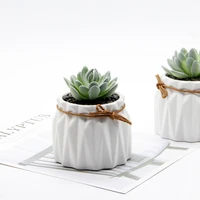 creative simulated indoor planter potted tabletop decorations european style porcelain vase for home decoration succulents pot