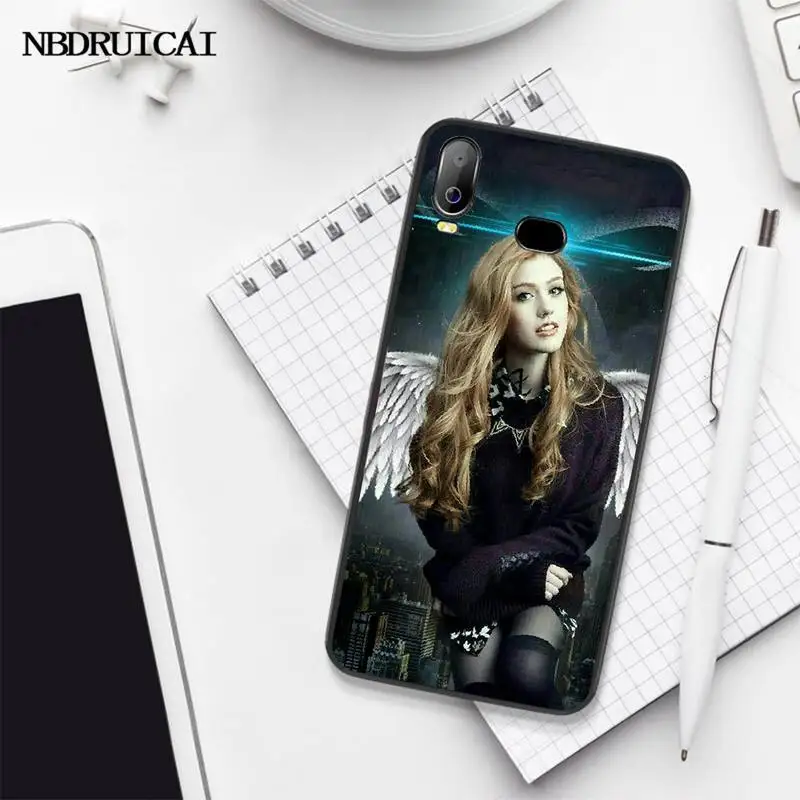 PENGHUWAN shadowhunters Новое поступление черный чехол для сотового телефона Samsung A10 A20 A30 A40