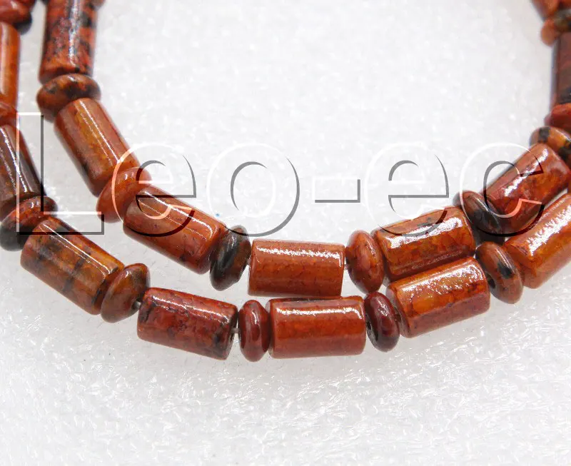 

Natural 8X12mm Column yellow Chrysocolla Loose Strand For Jewelry Making 15" V1269