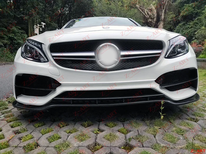 Z ART широкий тюнинг пакет для C class 2015 2019 W205 4 дверь Тюнинг Комплект