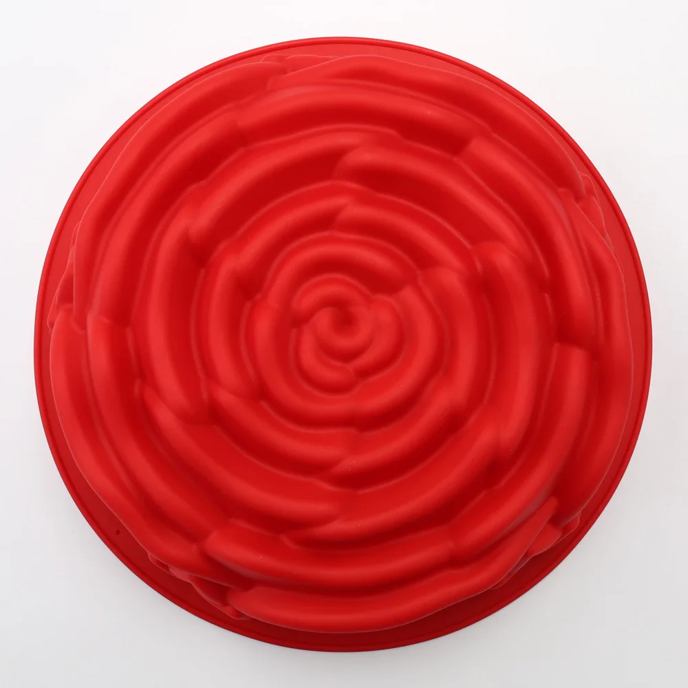 

DIY 3D Fondant Silicone Cake Molds Rose Flower Baking Dish Bakeware Cookie Mould Pastry Cake Decorating Tool Kitchen Accessories