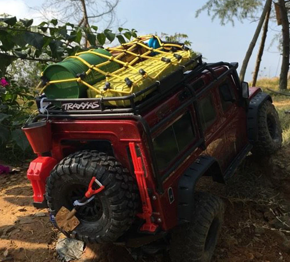 Держатель для багажника на крышу с крючками украшения 1/10 RC Crawler Car Traxxas TRX4 Axial SCX10 D90