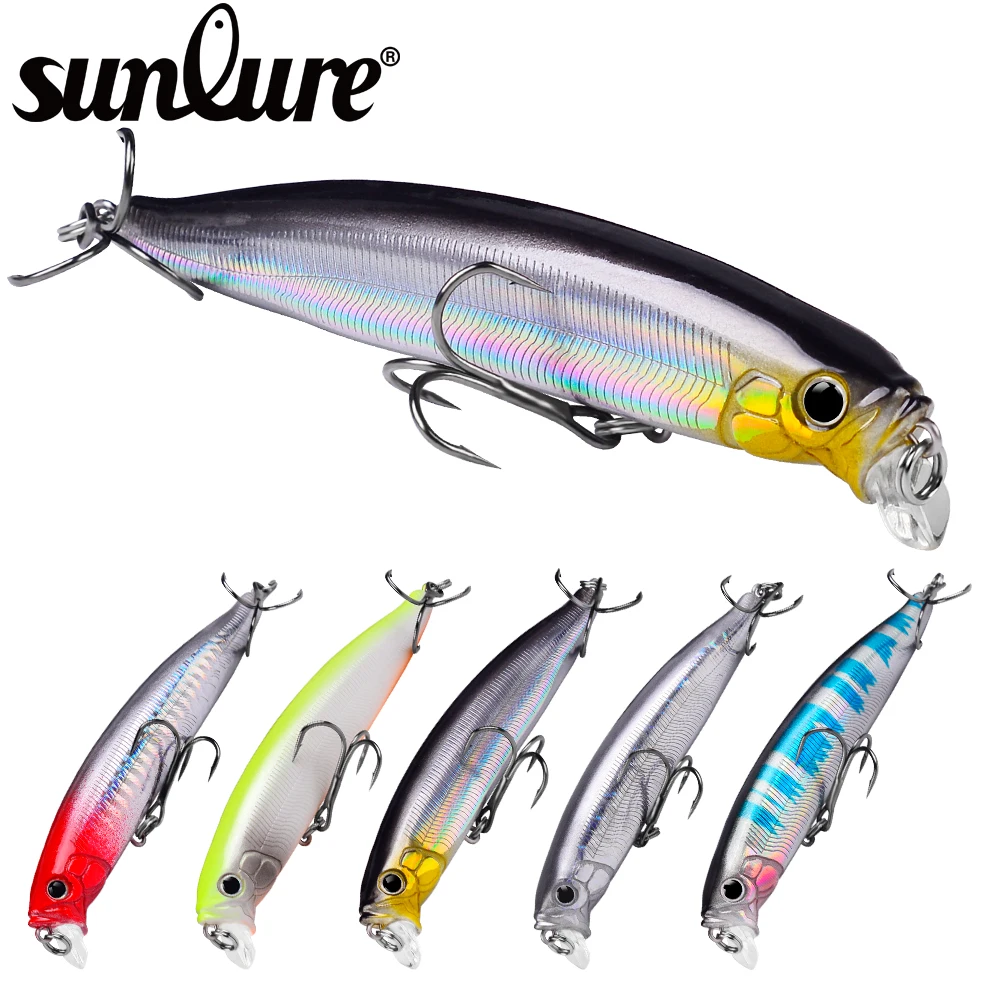 

5PCS Noisy Minnow Fishing Lures 11cm-14g Floating Hard Wobblers Long Casting Bass Swimbaits Artificial Baits Pesca Isca