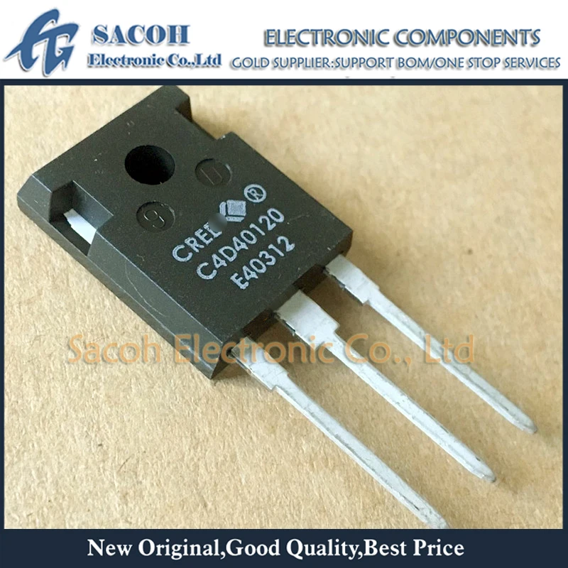 5Pcs C4D40120D or C4D40120 TO-247 40A 1200V Sic Silicon Carbide Schottky Diode