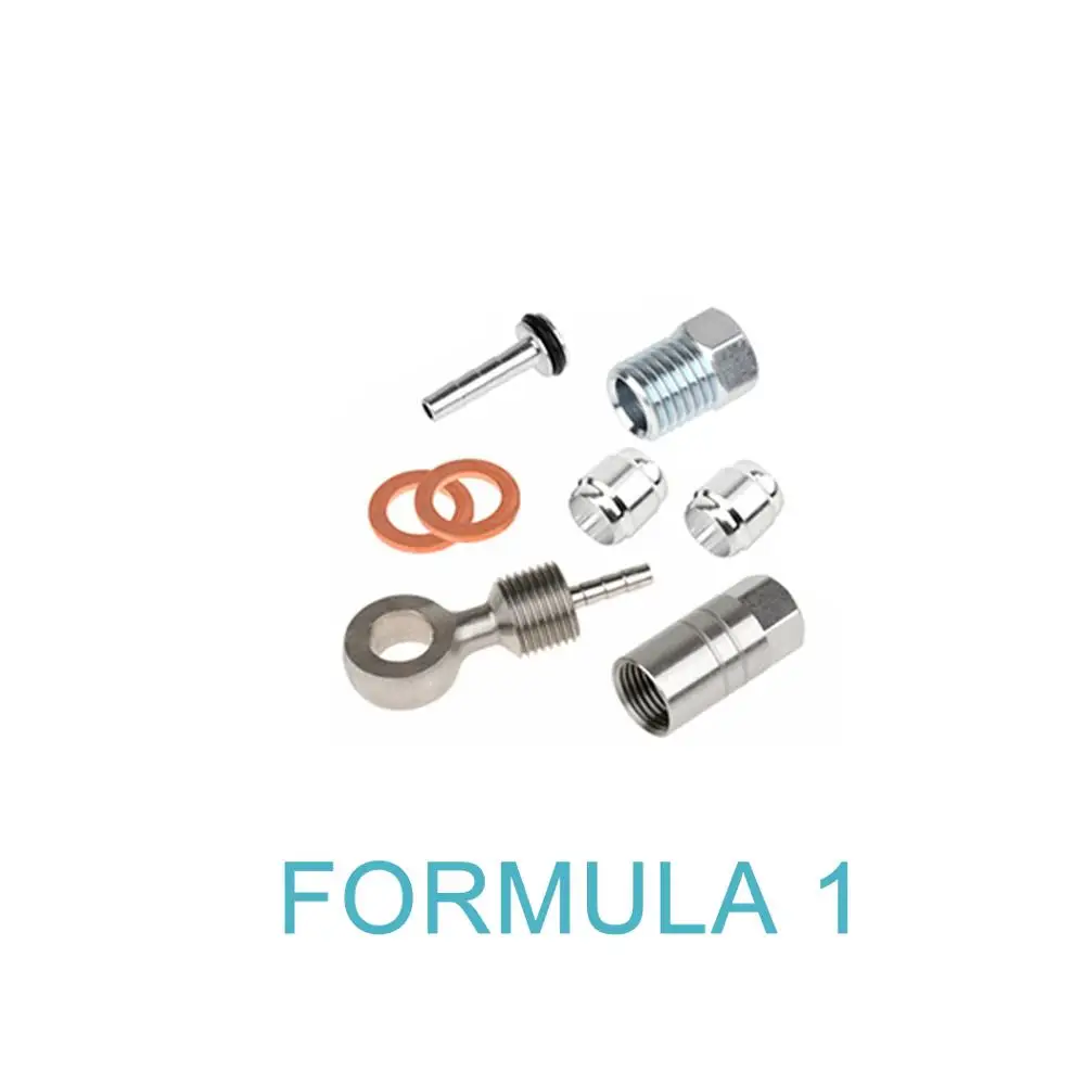 Велосипедные гидравлические шланговые переходники для Magura Shimano Formula SRAM Avid Olive соединительная вставка и адаптер - Цвет: FORMULA 1