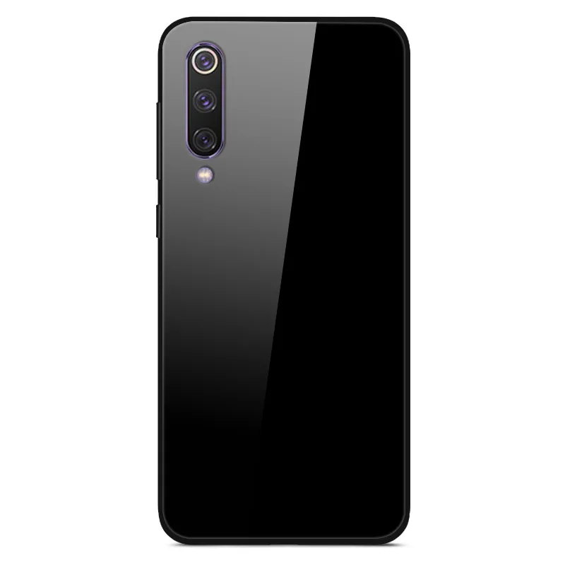 Чехол из закаленного стекла для Xiaomi Mi 9, чехол, стеклянная крышка для Xiaomi Mi 9 SE, чехол, силиконовый бампер, чехол для Xiaomi Mi CC9 Pro 9 Lite