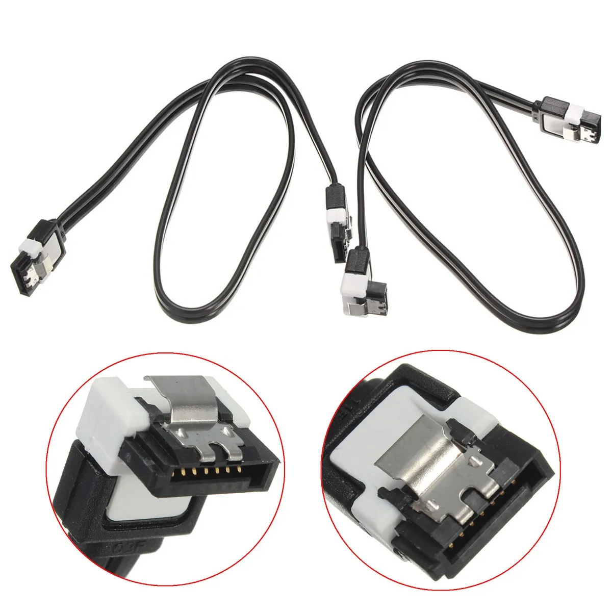 2шт SATA 3 0 кабель для передачи данных III 6 ГБ/сек. Универсальный стандартный жесткий