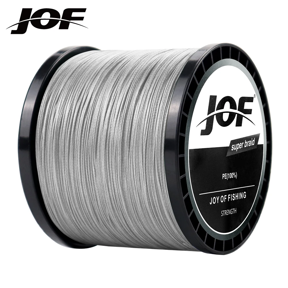 JOF 8-жильная суперпрочная японская плетеная рыболовная леска 100% PE многонитевая 300