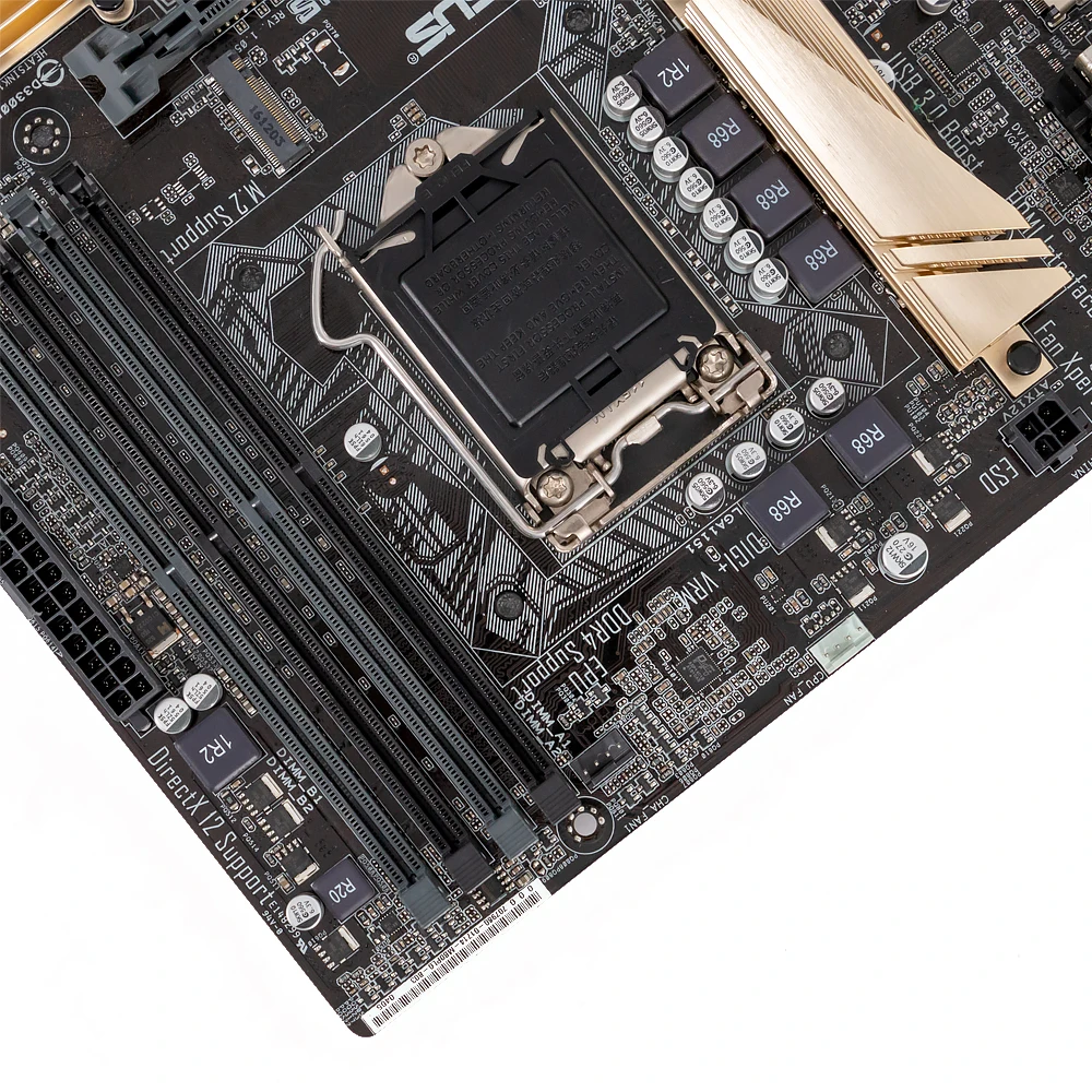 Asus B150M-PLUS Desktop Motherboard B150 Socket LGA 1151 For Core i7 i5 i3 DDR4 64G USB3.0 M.2 Micro ATX Original Used Mainboard