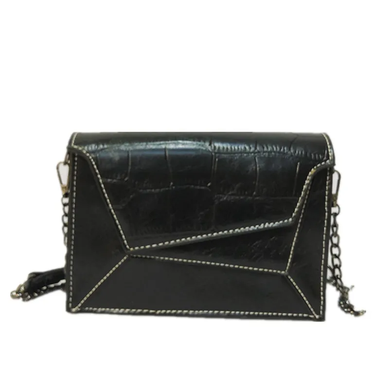 

Retro Hong Kong-Style Women's Bag 2020 New Korean-Style Chain High-Grade Chic Shoulder Bag Square Sling Bag