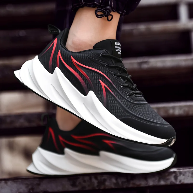 

High Quality Men Casual Shoes Krasovki Male Shoes Sneakers Fashion Lightweight Breathable Shoes Tenis Masculino Lace-up Footwear