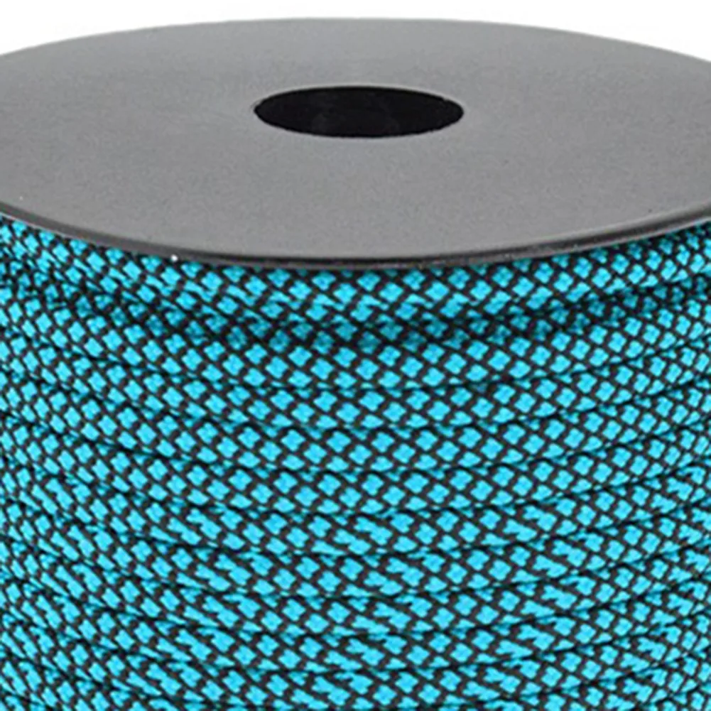 

New Sale 50M Reflective Paracord 4mm 7 Strand Core Outdoor Camping Rope Parachute Cord Lanyard Tent Multifunction Cordave