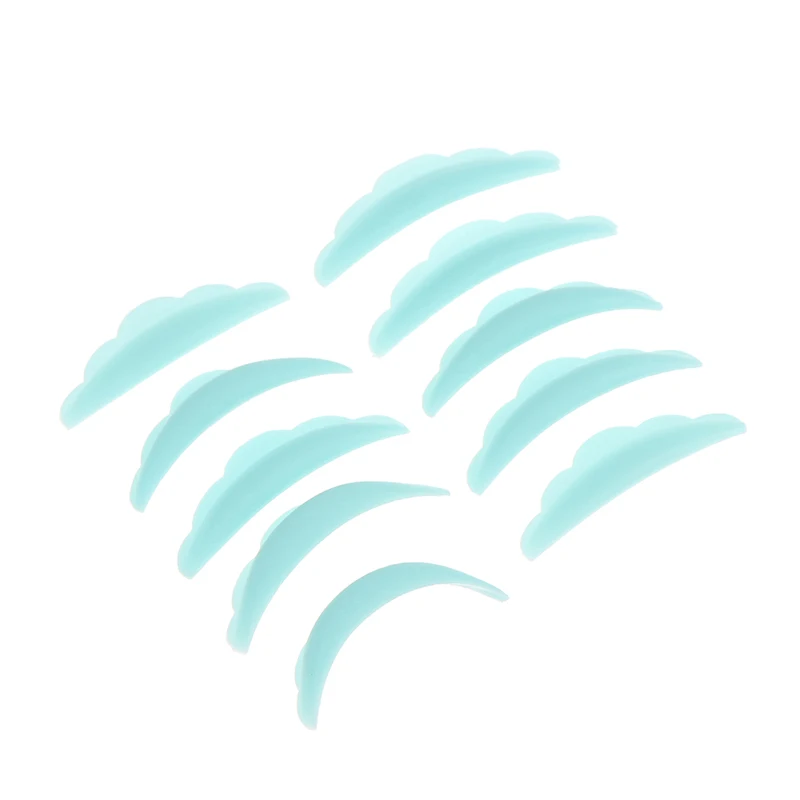 

5 Pairs Silicone Eyelash Perm Pad Recycling Lashes Rods Shield Lifting 3D Eyelash Curler Accessories Applicator Tools