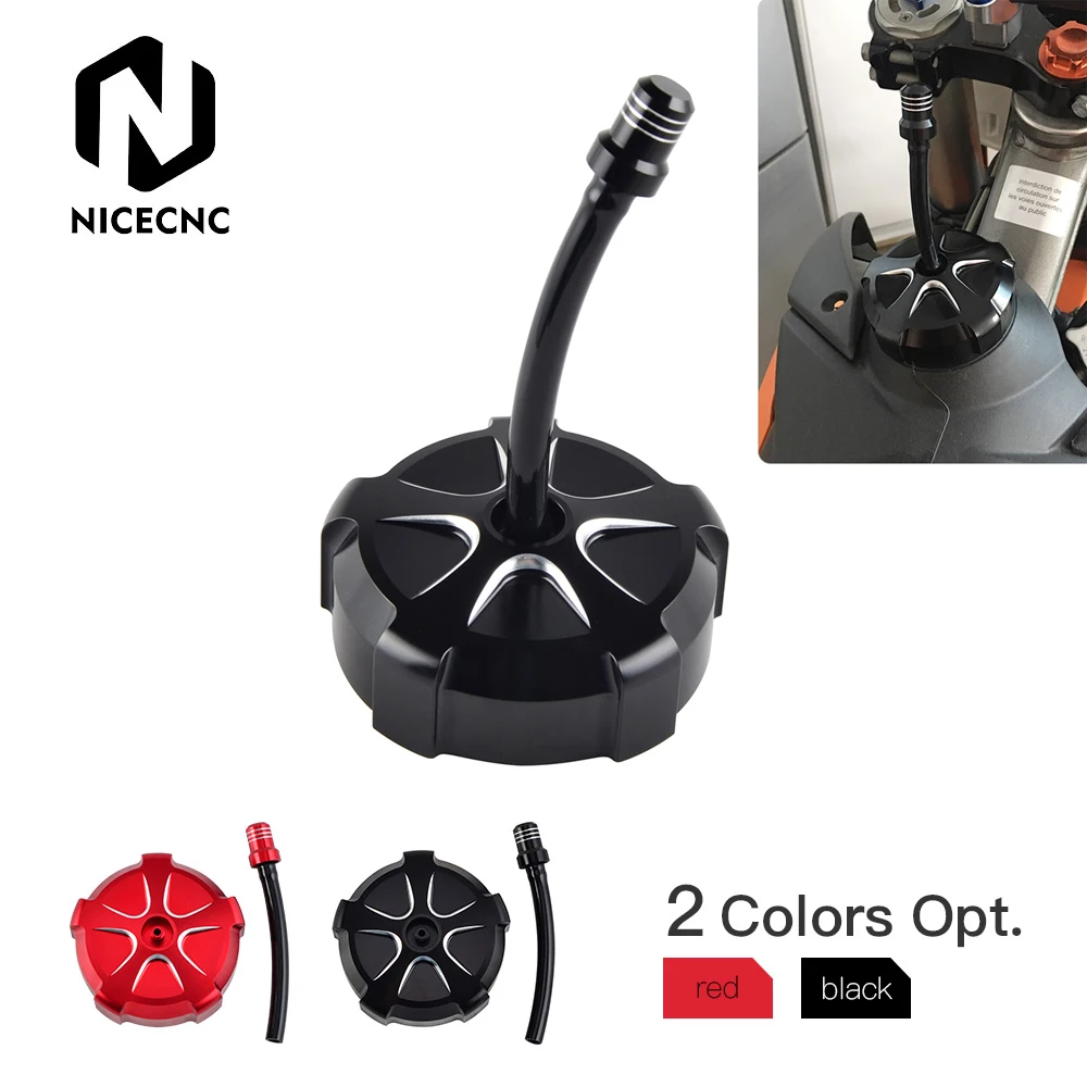 Крышка топливного бака NICECNC для Honda CRF250R 2004-2017 CRF450R 2002-2016 CRF450RX 2017-2018 XR250R CRF250X 2004-2009 2017