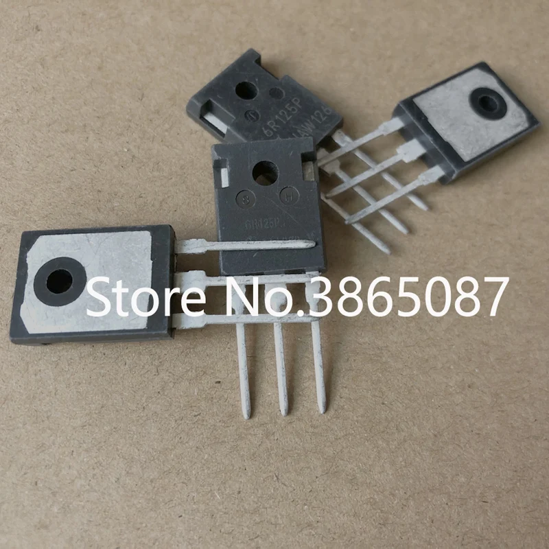 Оригинальный Новый МОП транзистор 6R125 6R125P IPW60R125CP или 6R125C6 TO 247 N CHANNEL SI трубка 20