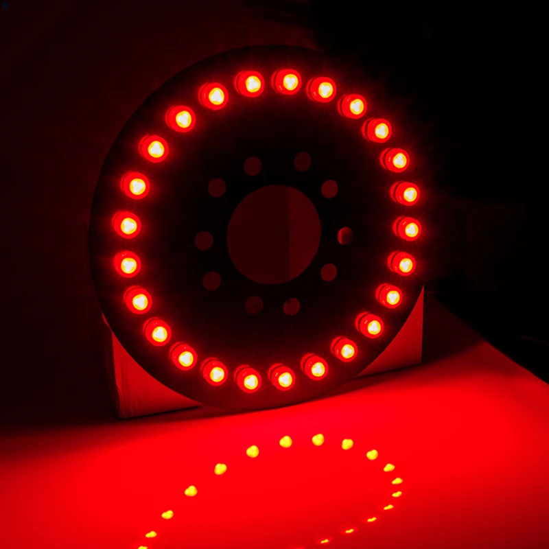 Запасная шина тормозной светильник 25 светодиодов колесный Предупреждение ющий