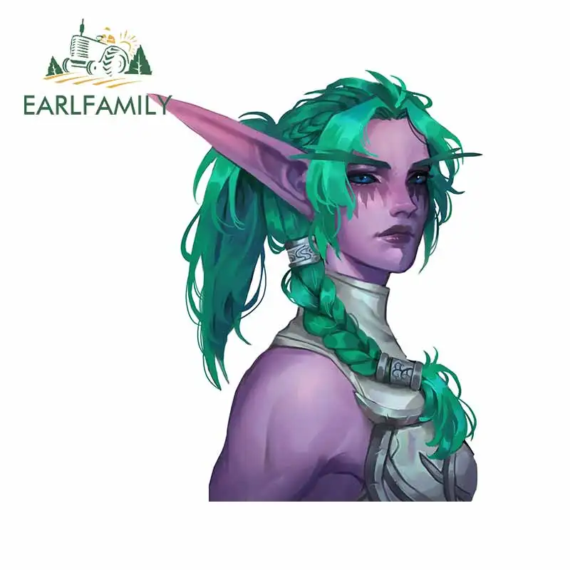 EARLFAMILY 13 см x 10 4 для твилета Z индивидуальные креативные наклейки на машину фургона