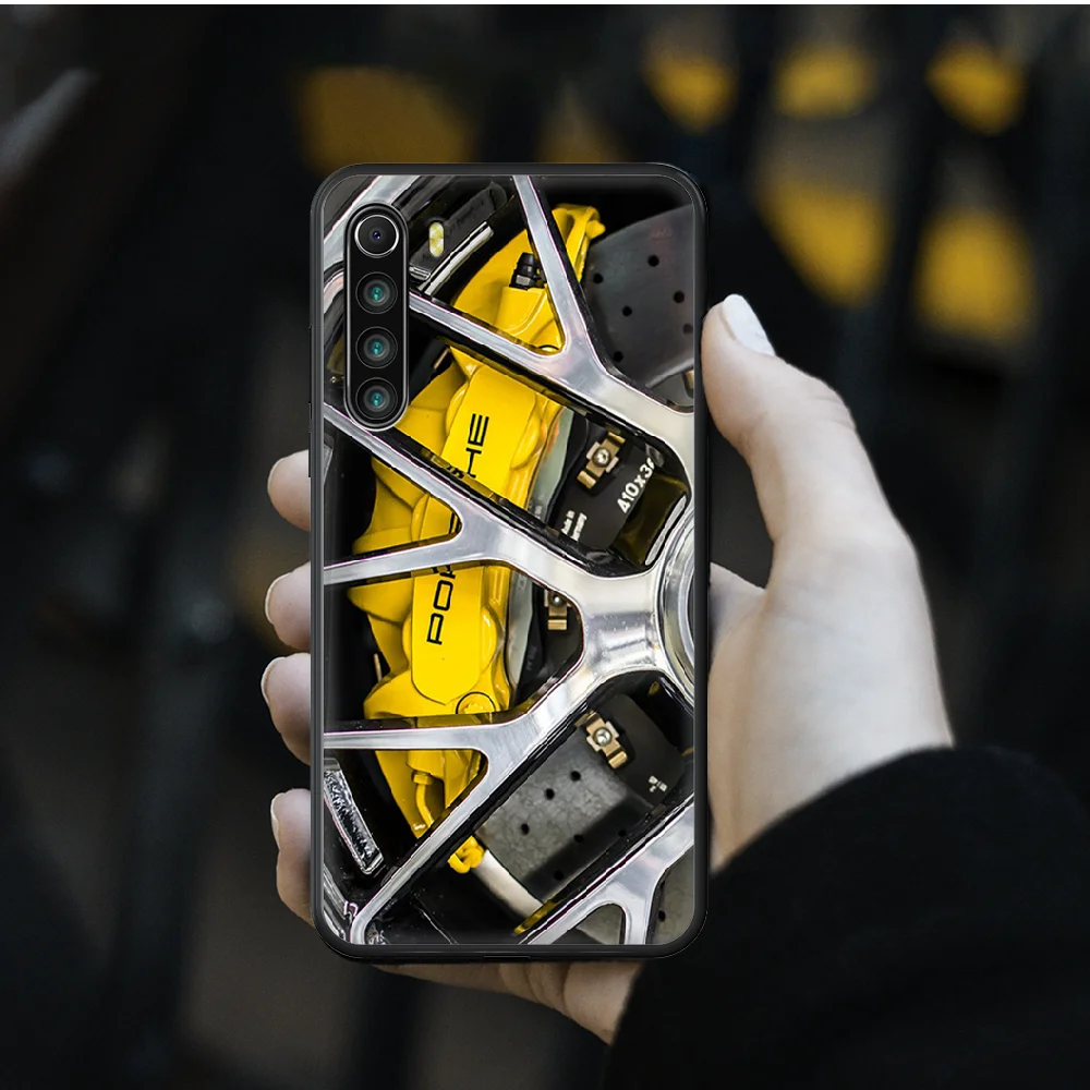 

Motorsport Amge Tire Car Phone Case cover For xiaomi Redmi note 4 5 6 7 8 A T X Plus Pro black Etui Fashion Bumper Pretty Funda