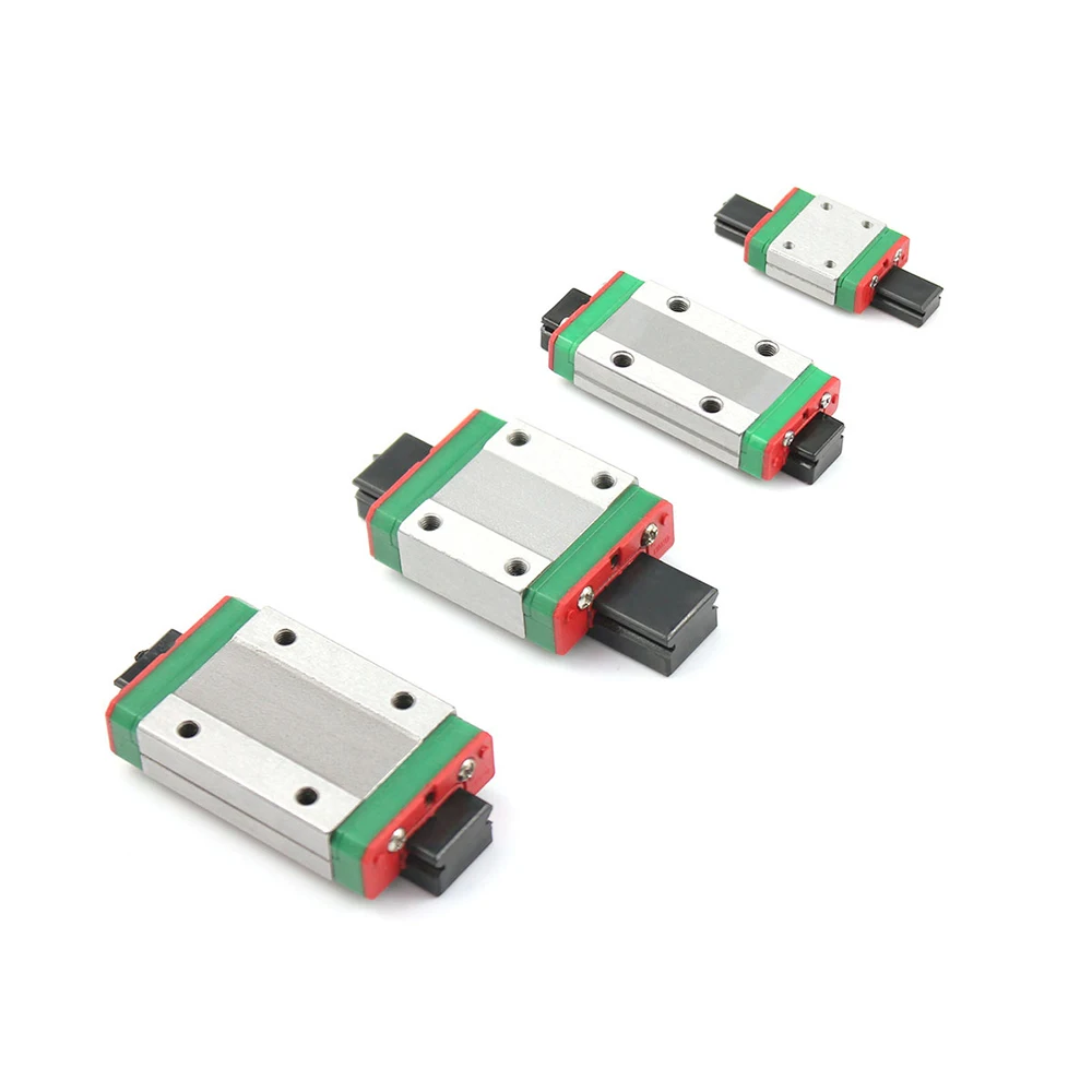 Линейная направляющая MGN 2 шт. + 4 блок MGN7 MGN12 MGN15 MGN9 300 350 400 450 500 мм миниатюрный