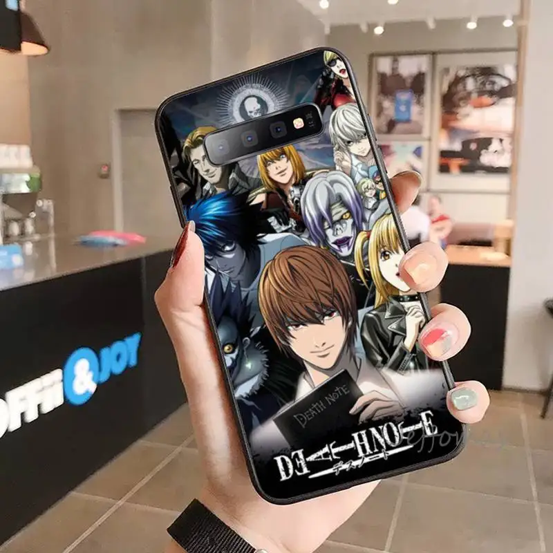 

Death Note Ryuk kira Phone Case For Samsung S6 S7 edge S8 S9 S10 e plus A10 A50 A70 note8 J7 2017
