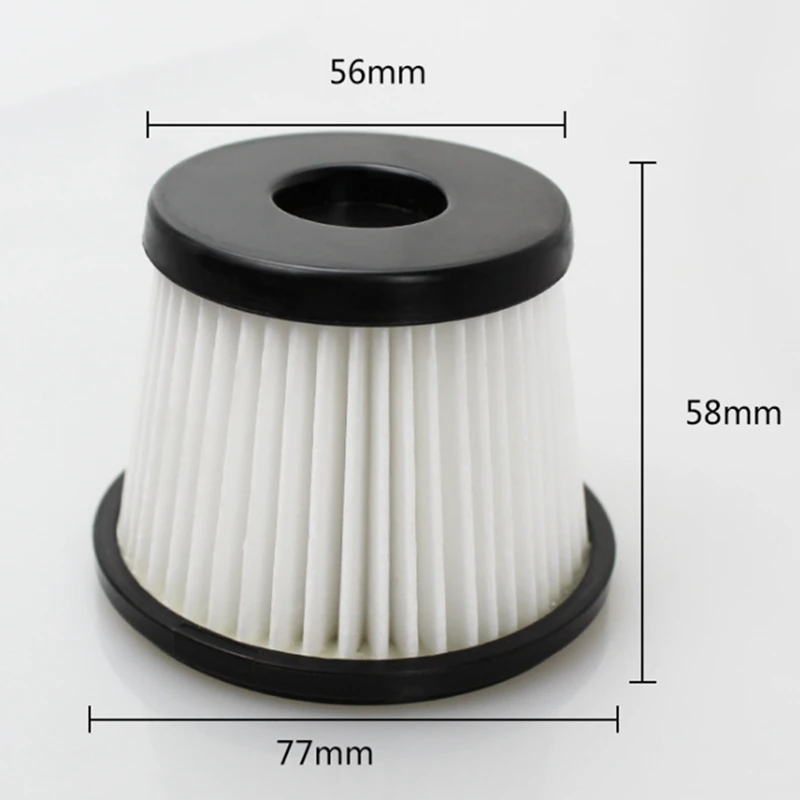 

4PCS Suitable for Whirlpool Wireless Vacuum Cleaner Accessories WVC-LI580K WVC-LI580Y Filter Mesh HEPA Filter
